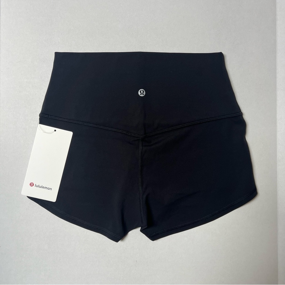 NWT Lululemon Align High Rise Short 2” Black Women’s Shorts Size 8 - Picture 5 of 8